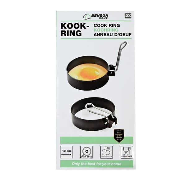 Stekringsset 2 st Ø10 cm