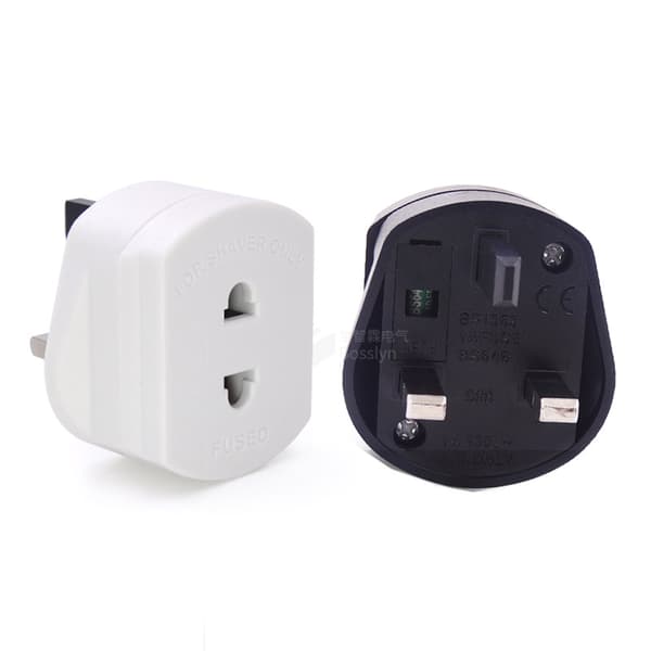 1 stk barbermaskinadapter 988 UK standard pluggadapter