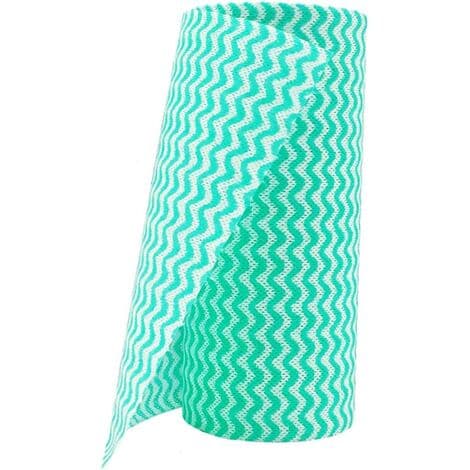 50 Engångs Non-Woven Köksrengöringsdukar - Grön