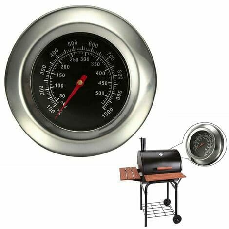 Ovntermometer i rustfrit stål, grilltermometer