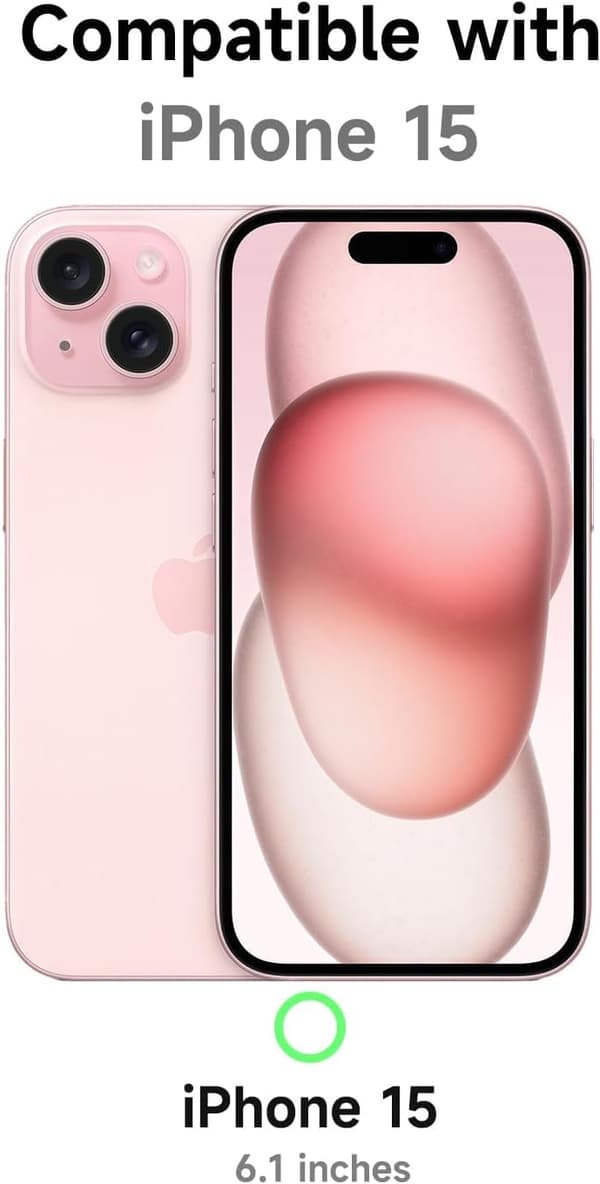Flydende Silikone Magnetisk Cover Til iPhone 15, LILLA iPhone 15