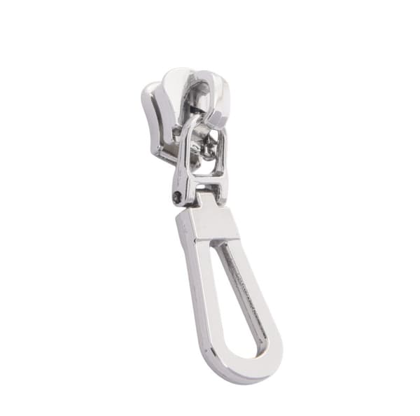 5 metallivetoketjun pään pakkaus, hopea Silver