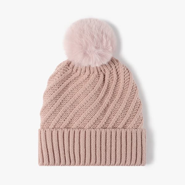 Vinterluer for kvinner med dusk – Termisk lag for utendørs ski Pink
