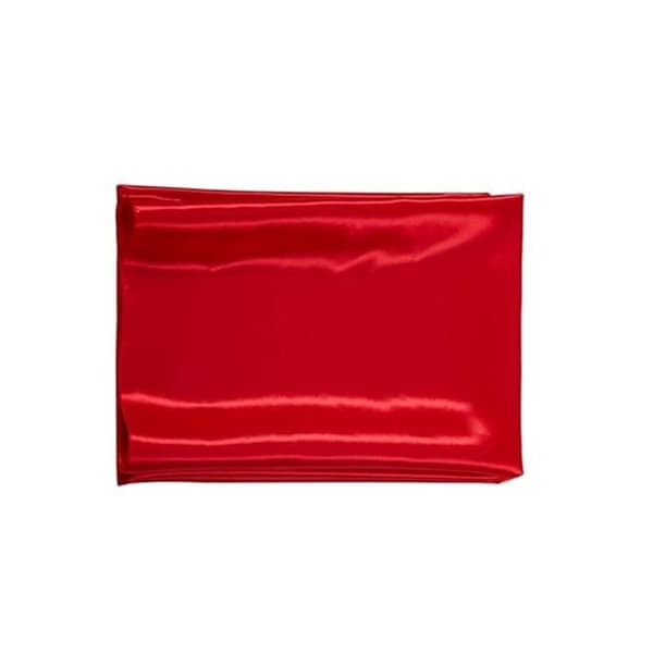Polyester sateng duk for fester, bryllup og arrangementer, flere farger tilgjengelig rød Red