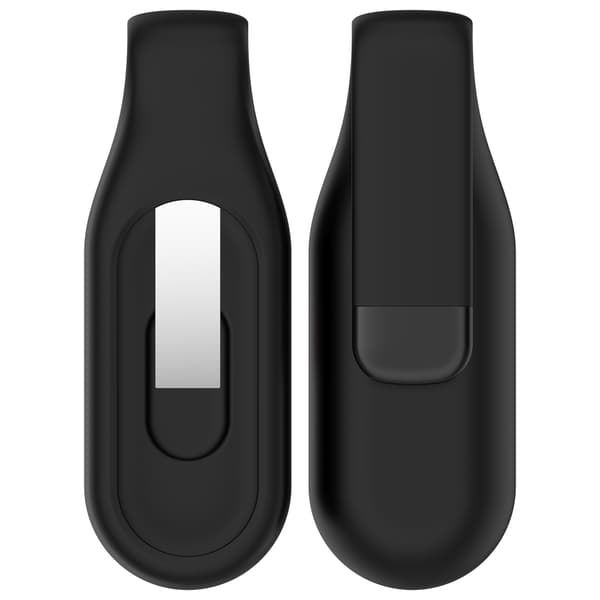 Sikker klipsmontering til Xiaomi Mi Band 10, 9 og 8 Sort Black