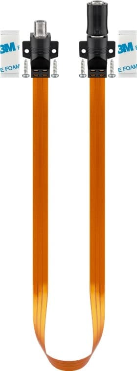 Vedenpitävä SAT-ikkunaläpivienti, erittäin litteä (0,3 mm)
