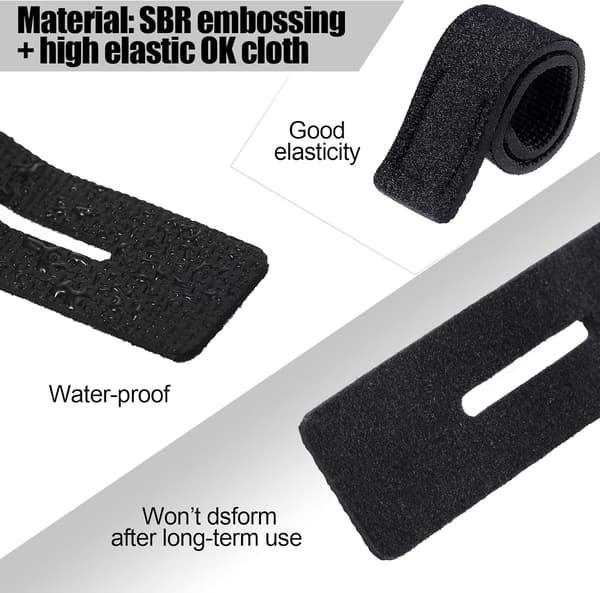 Fiskestangsstrop, elastisk fiskestangsrem, udvidelig stangholder, elastiske fastgørelser til fiskeudstyr