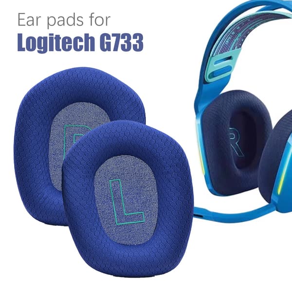 Øreputer til Logitech G733 1 par Blå Blue