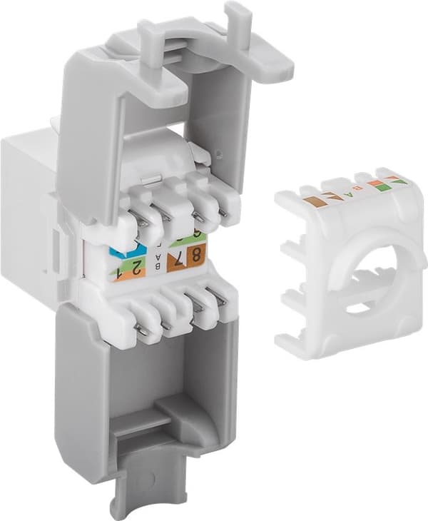 Keystone-moduuli RJ45 CAT 6A, UTP