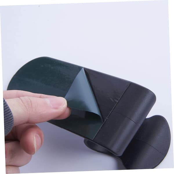Sort paraplykrog til bagagerum, vægopbevaring, vægmontering, klæbemiddel til kuffert.