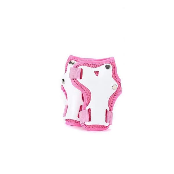 Skyddsutrustning för barn och vuxna - Knäskydd, armbågsskydd, handledsskydd Rosa