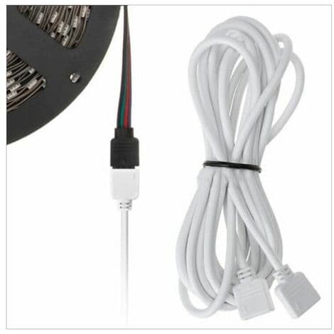 Forlængerkabel til LED-strip med 4-pin stik (2 m)