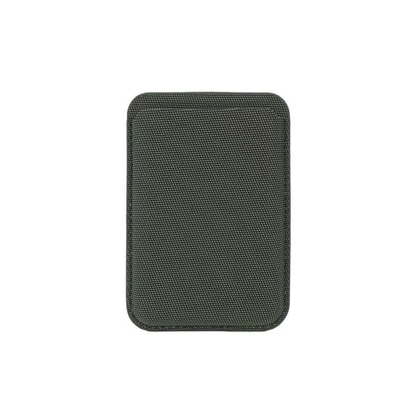 Grøn magnetisk kortholder kompatibel med Apple iPhone - Magsafe-kompatibel