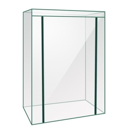 Minikasvihuone - 5 hyllyä - 150x103x52 cm