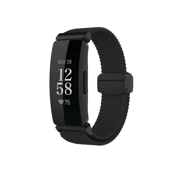 Nylonklokkerem til Fitbit Inspire 3 Svart Black