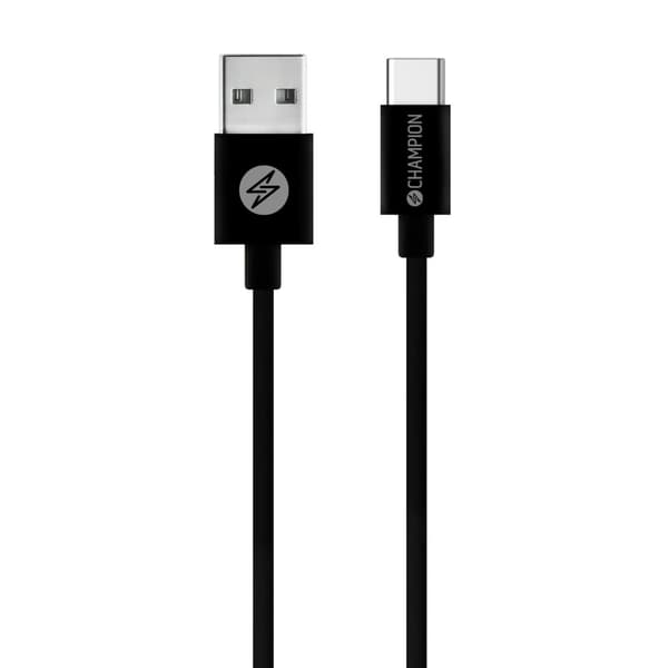 USB-A till USB-C-kabel 2m Svart