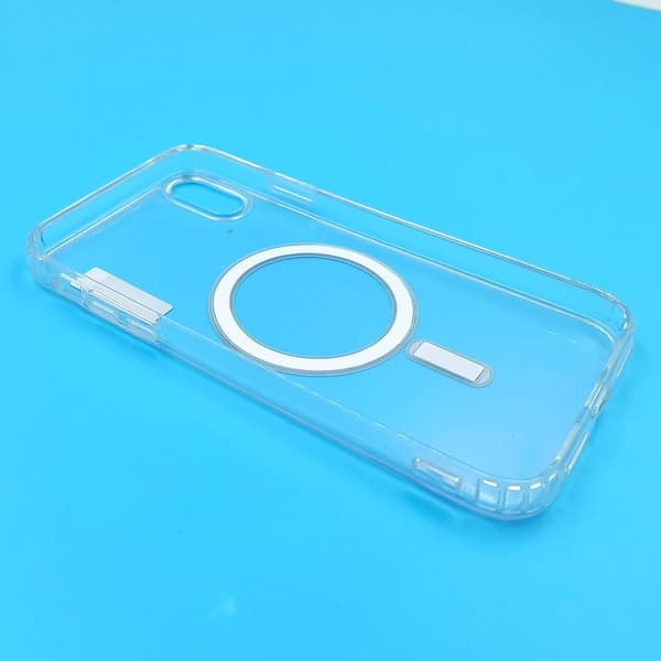 iPhone XR mobilcover til MagSafe oplader Gennemsigtig