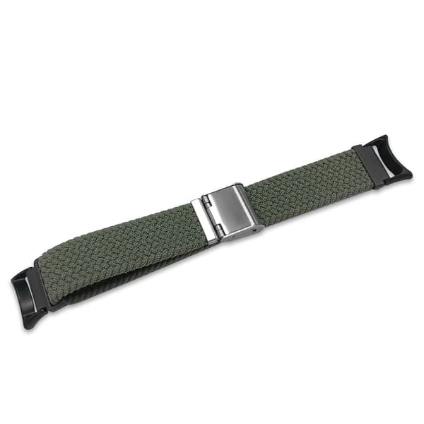Vævet nylon urrem til Xiaomi Mi Band 8/9 Grøn Green