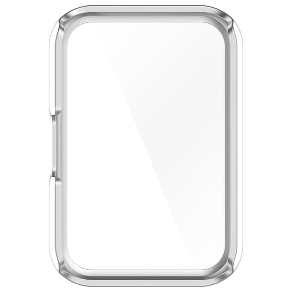 Kotelo karkaistulla lasisella näytönsuojalla Samsung Galaxy Fit 3 (SM-R390) hopea Silver