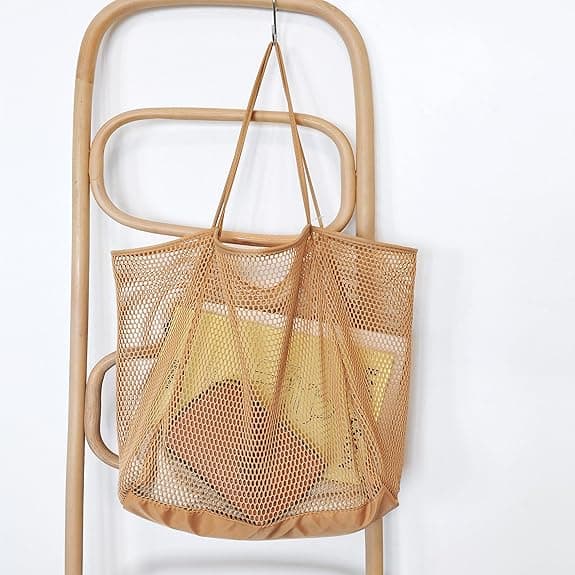 Mesh strandtaske til kvinder