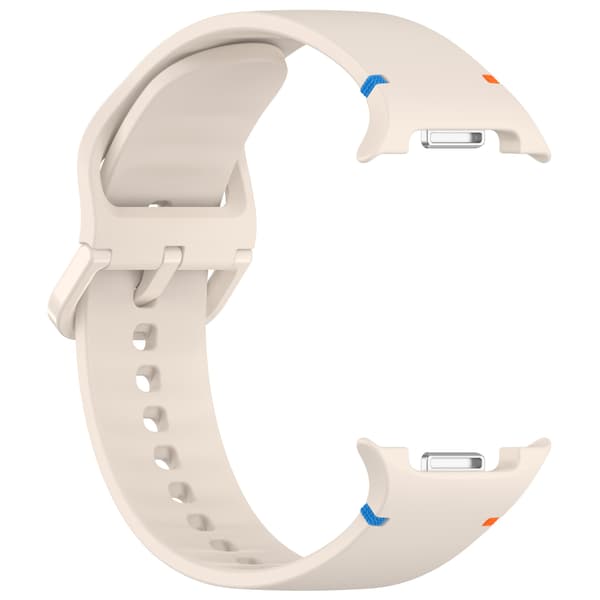 Silikoniranneke Samsung Galaxy Watch 8 Beige Beige