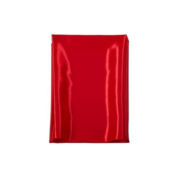 Polyester sateng duk for fester, bryllup og arrangementer, flere farger tilgjengelig rød Red