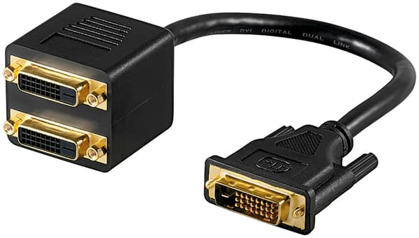 DVI-adapterkabel, Forgyldt