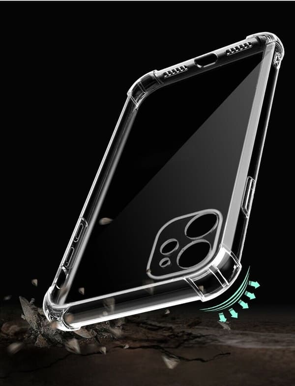 iPhone 12 Mini skal TPU Transparent