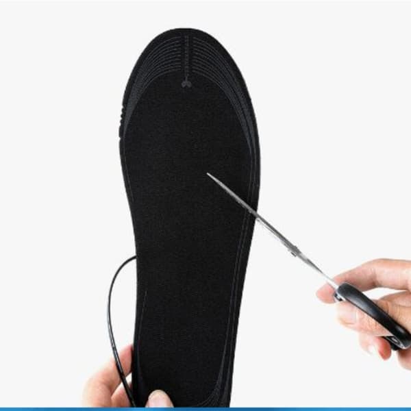 Uppvärmda inläggssulor med USB-laddning