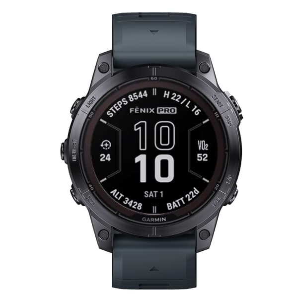 Tyylikäs pikakiinnitys Garmin Fenix 7X Pro DarkGrey -kellolle DarkGrey