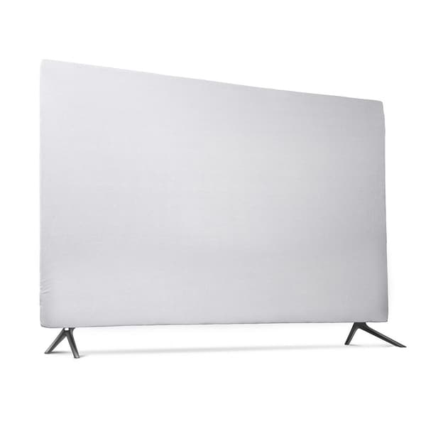 Stretchigt tyg TV-skydd Dammskydd Universal Silver 43 tum Silver 43 inch Silver