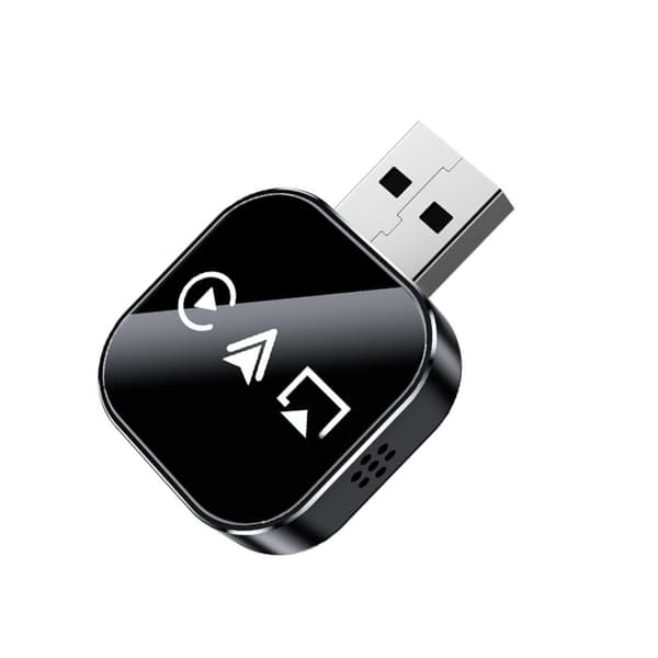 Trådløs CarPlay/Android Auto/Mirror Link-adapter Q1AS - 3-i-1 Apple-speiling og Android Auto CarPlay-boks