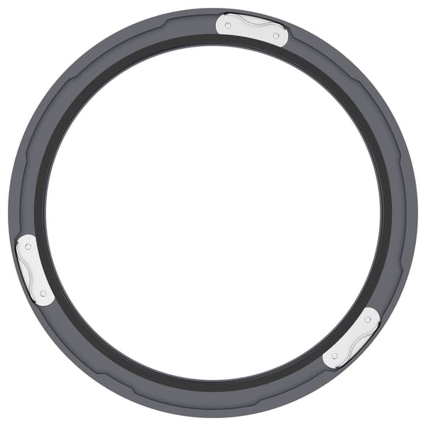 Klokkeveske og skjermbeskytter for CMF Watch Pro2 Grå Grey
