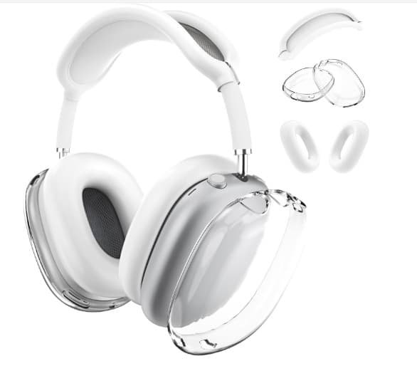 Beskyttelsesetui til AirPods Max Hovedtelefoner Sølv Silver