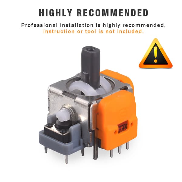 Hall Sensor Joystick Ersättningssats för PS5-kontroll Modell 2