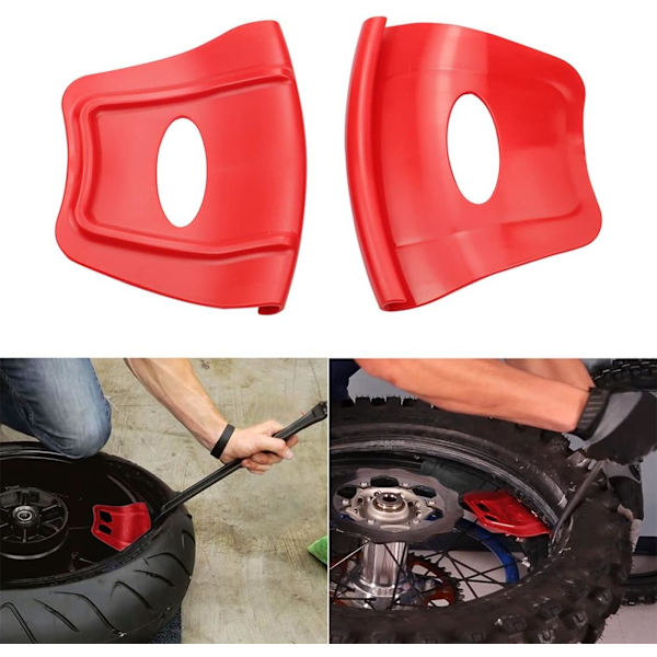 Fælgbeskyttere, fælgværn, dækmontering til hjul og quad bikes