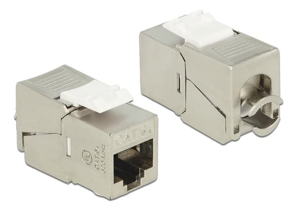 Keystone-modul RJ45-kontakt > LSA Cat.6A STP kompakt