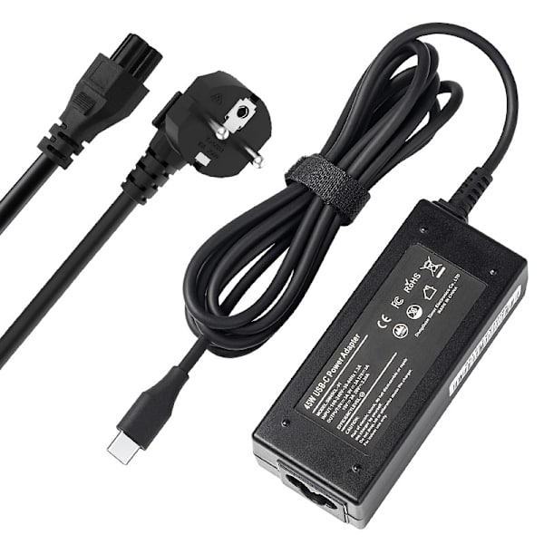 Passer for HP 45W 20V2.25A strømadapter PD laptoplader TYPE_C