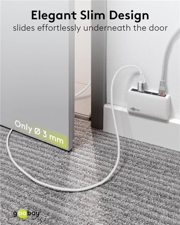 Ethernet-kabel USB-C™ 3.1 till RJ45, Slim, 3 m