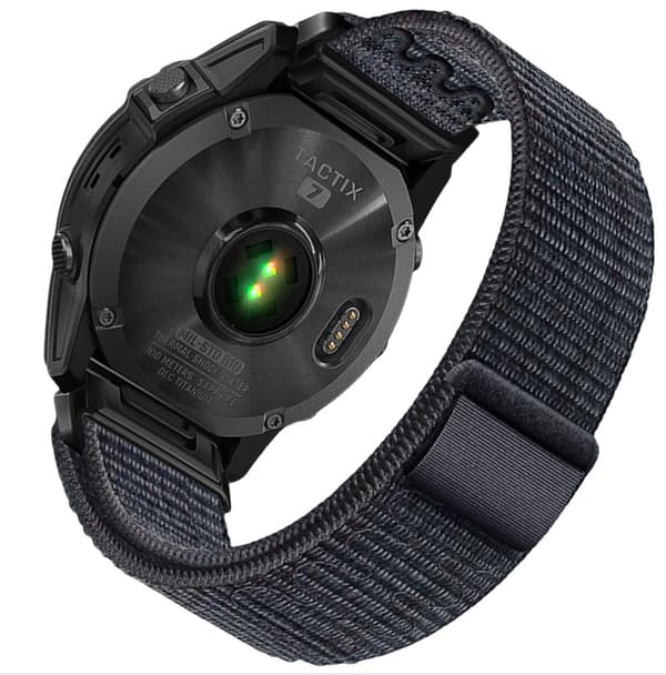 Garmin Fenix 5/6/7X Pro nylon velcrorem - 22mm 26mm