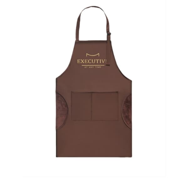 Vanntett forkle med håndkle kaffe coffee