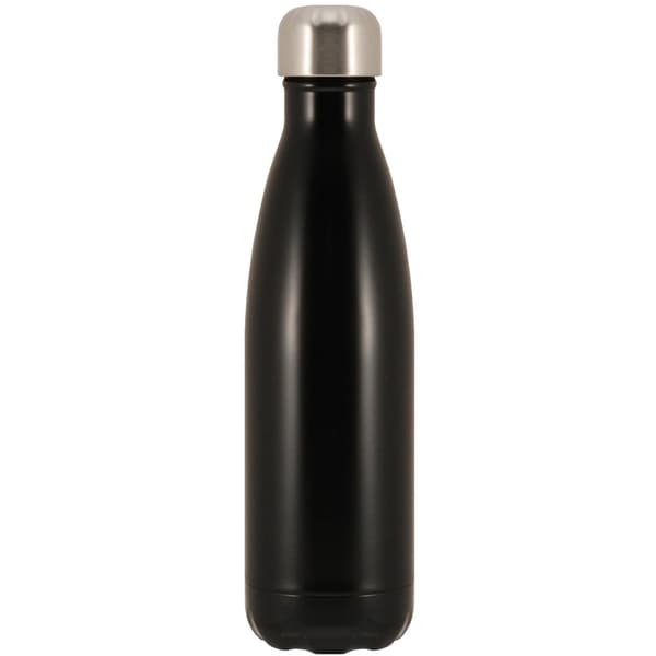 Termosflaske i stål 0,5L svart