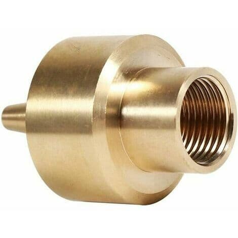 Messing spraydyse til springvand, vandstråledyse, fitting til havedamspumpe (1/2\")