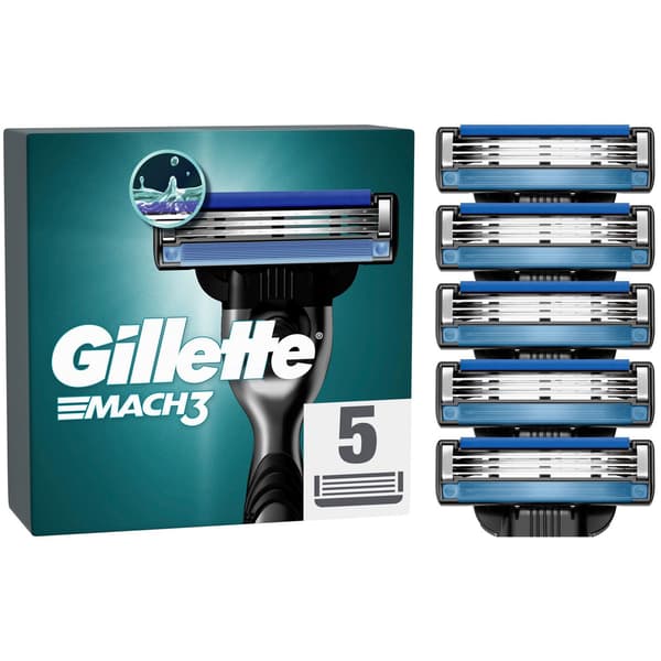 Barberblade Mach3 5 stk.