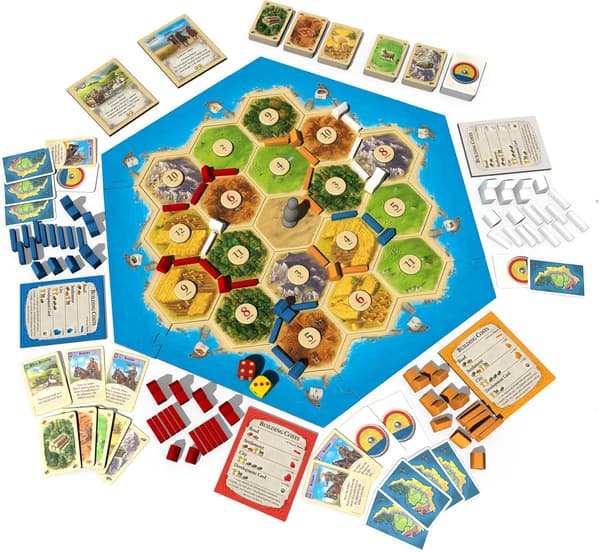 Catan Studios | Catan | Brädspel | Ålder 10+ | 3-4 Spelare | 60 Minuters Spelstid