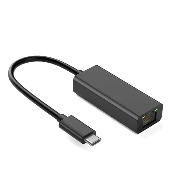 Nettverksadapter USB-C Gigabit Ethernet Svart