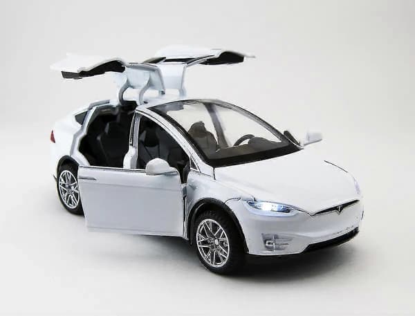 2024 Tesla Model X SUV Leksak i Metall, Barnpresent WG