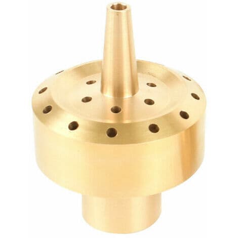 Messing spraydyse til springvand, vandstråledyse, fitting til havedamspumpe (1/2\")