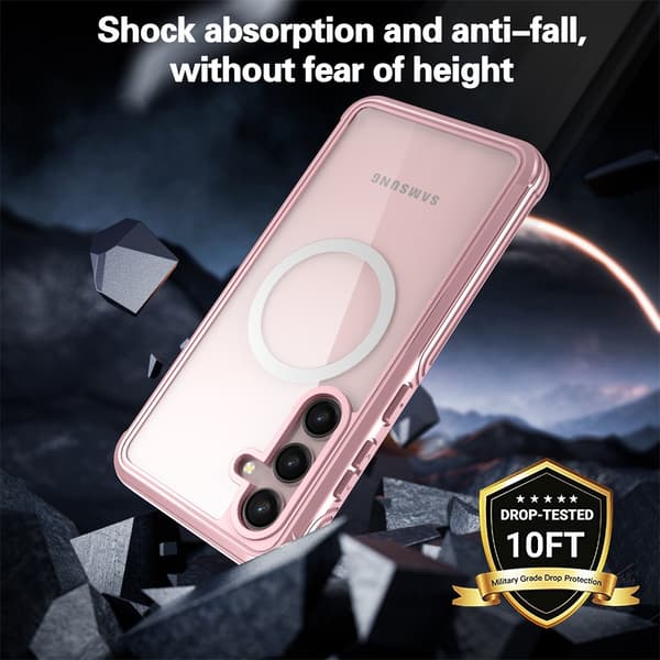 Mobildeksel til Samsung Galaxy S24-serien Rosa Samsung Galaxy S24 Pink