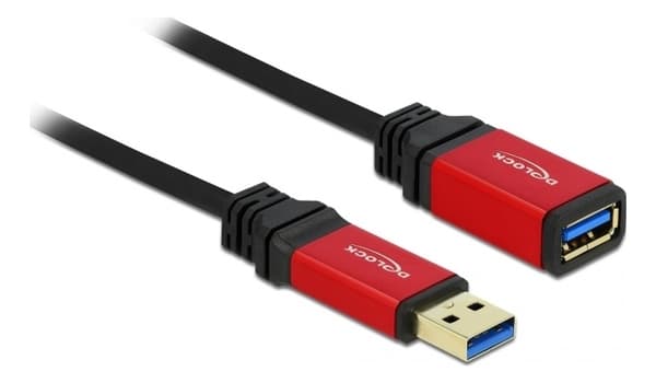 Förlängningskabel USB 3.0 Typ-A ha>USB 3.0 Typ-A ho 2m